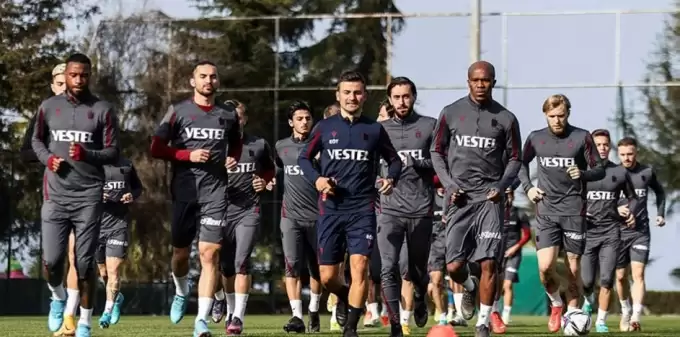 Trabzonspor'un Kayserispor maçı kamp kadrosu belli oldu!