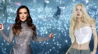 Trabzon'un şampiyonluk kutlamaları, iki şarkıcıyı bir birine düşürdü