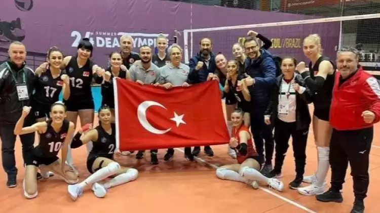 İşitme Engelli Kadın Voleybol Milli Takımı olimpiyat şampiyonu oldu