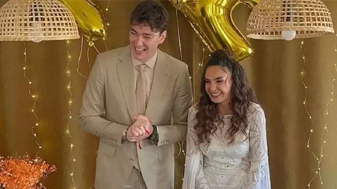Ebru Şahin ile Cedi Osman nişanlandı