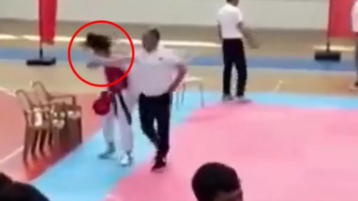 19 Mayıs'ta sporcusunun elenmesine kızan antrenör, genç kızı tokatladı -  Ajansspor.com