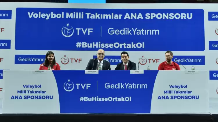 Türkiye Voleybol Federasyonu Gedik Yatırım ile Sponsorluk Anlaşması İmzaladı