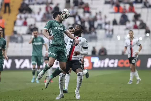 Beşiktaş - Konyaspor: 1-1 (Maç Sonucu - Özet)