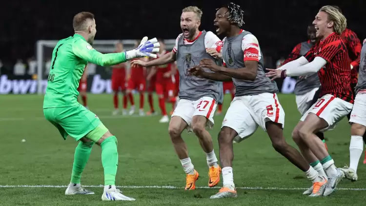 Almanya Kupası'nı Freiburg'u Penaltılarla Yenen RB Leipzig Kazandı