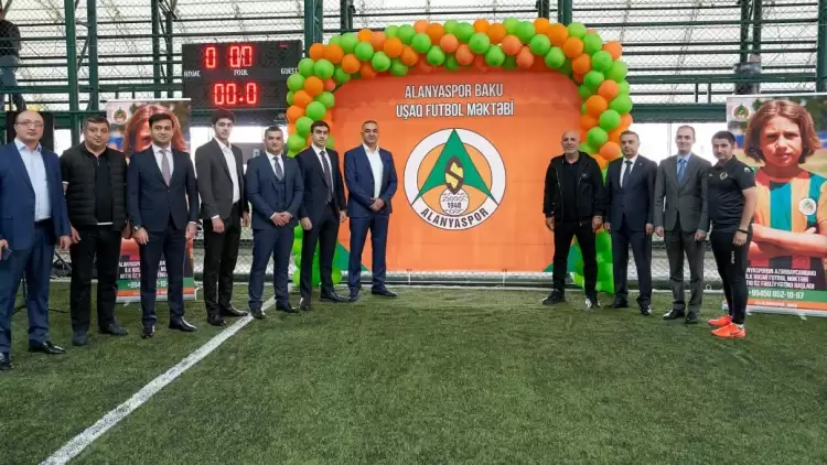 Alanyaspor, Bakü’de Futbol Okulu Açtı