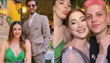 Milli yıldız evliliğe ilk adımı attı