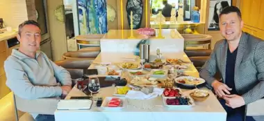 TFF başkanlık seçimi öncesi özel görüşme! Ali Koç'un evinde...