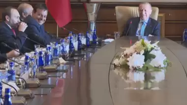 Erdoğan ile Larkin kahkahalara boğdu