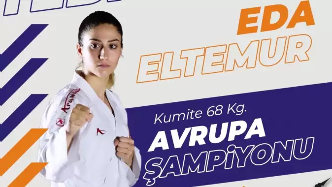 Eda Eltemur Avrupa şampiyonu!