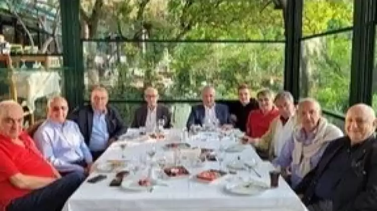 Şenol Güneş, Fatih Terim ve Mehmet Ağar Trabzon Kültür Derneği'nde Bir Araya Geldi