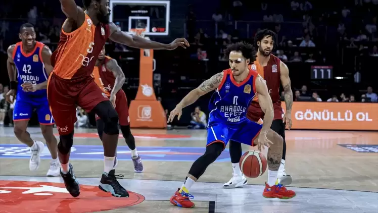 Anadolu Efes - Galatasaray NEF: 104-77 (Maç Sonucu - Özet)