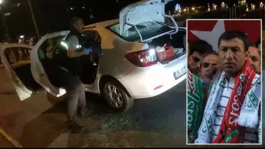 Tribün liderinin otomobilini taradılar: 1 ölü, 1 yaralı