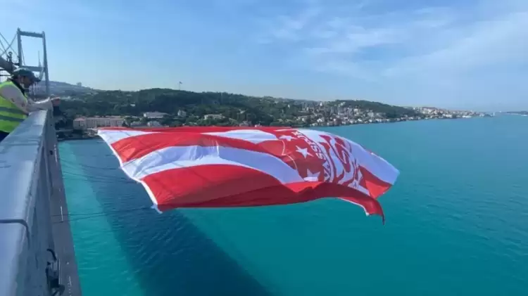 Sivasspor bayrağı boğazda dalgalanmaya başladı