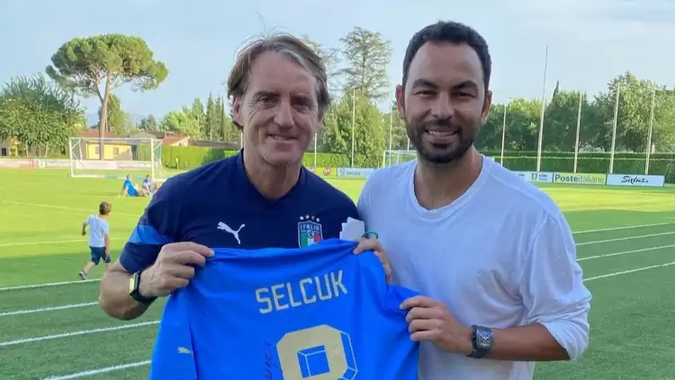 Selçuk İnan Roberto Mancini'den eğitim aldı