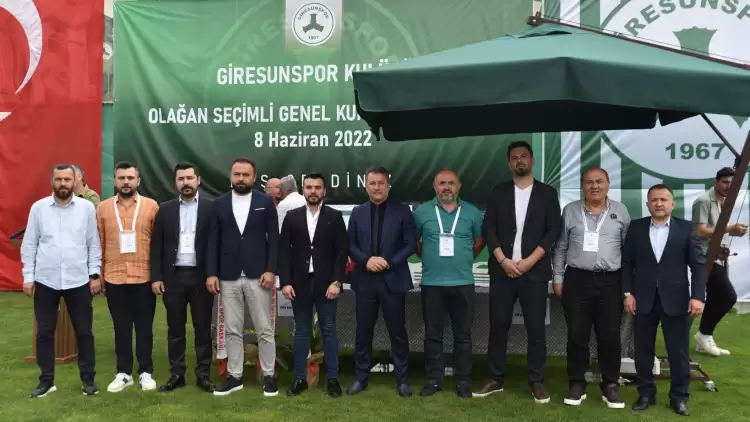 Giresunspor Yönetiminde Görev Dağılımı Yapıldı