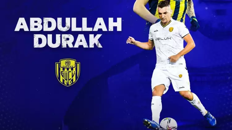 MKE Ankaragücü, Abdullah Durak'la 1 yıllık sözleşme uzattı