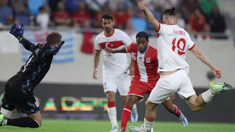 A Milli Takım'da Serdar Dursun, ​​​​​​​Lüksemburg maçıyla yedinci golünü attı