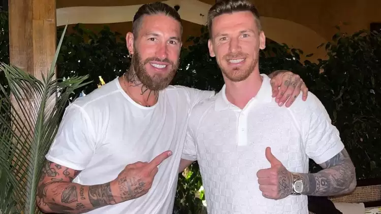 Fenerbahçeli Serdar Aziz ile Sergio Ramos buluştu! Birlikte idman yaptılar