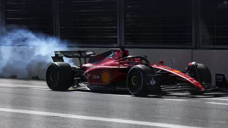 Formula 1 Haberleri | Azerbaycan GP'de yolda kalan Leclerc üzgün