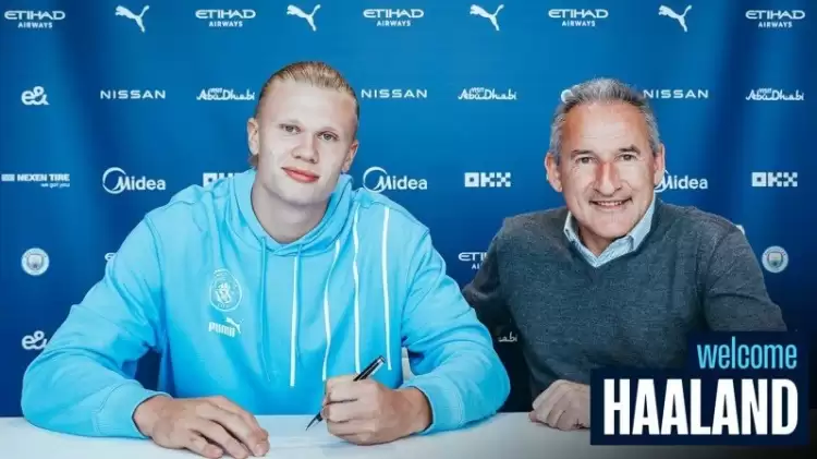 Manchester City, Erling Haaland’la 2027 Yılına Kadar Sözleşme İmzaladı