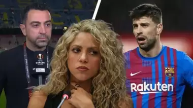 Pique'ye önce Shakira şimdi de Xavi darbesi!