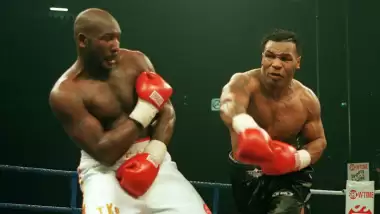 Mike Tyson'a yumruk sallarken güvenlik memuru oldu
