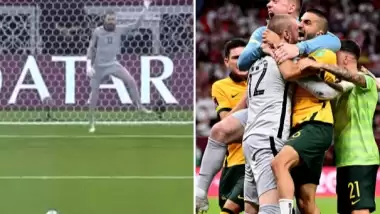 VİDEO - Dans ederek penaltı kurtaran kaleci dünya gündemine oturdu