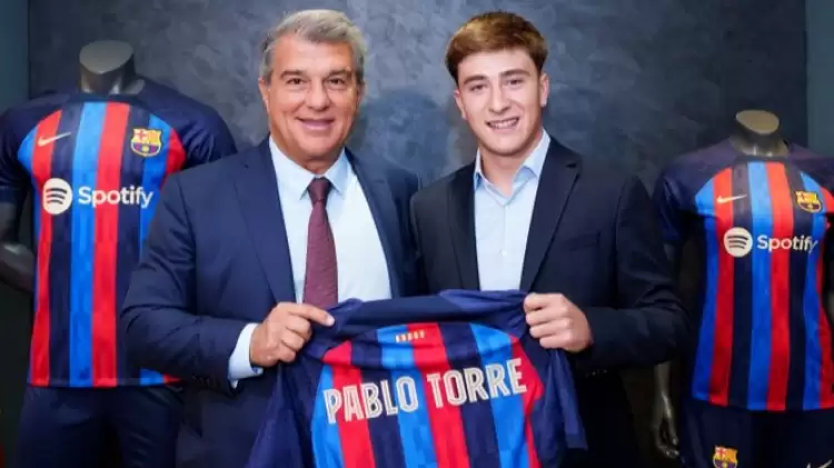 Barcelona 19 Yaşındaki Pablo Torre'yi Transfer Etti