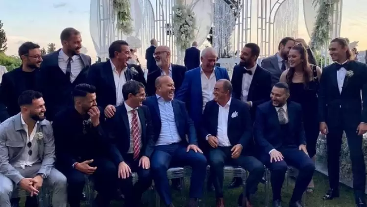 Fatih Terim, Oğulcan Çağlayan'ın düğününe katıldı