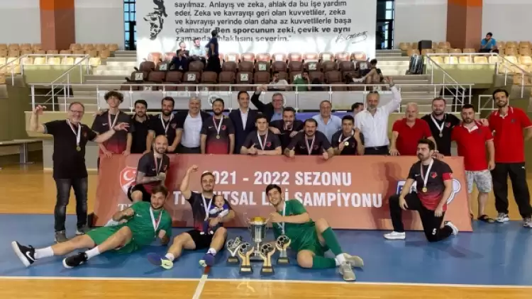 Futsal Ligi'nde şampiyon Şişli oldu