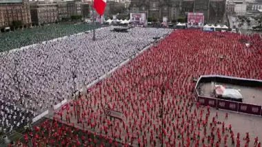 Tarihe geçtiler! 14 binden fazla insan tek bir amaç için toplandı