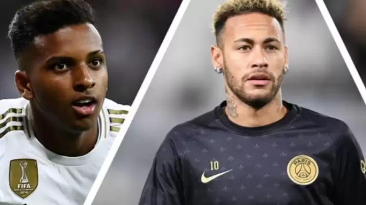 Neymar flaş haberi Rodrygo'ya verdi 
