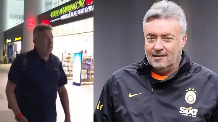 Galatasaray teknik direktörü Domenec Torrent İstanbul'a geldi 