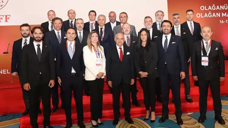 Türkiye Futbol Federasyonu yönetim kurulu görev dağılımını gerçekleştirdi
