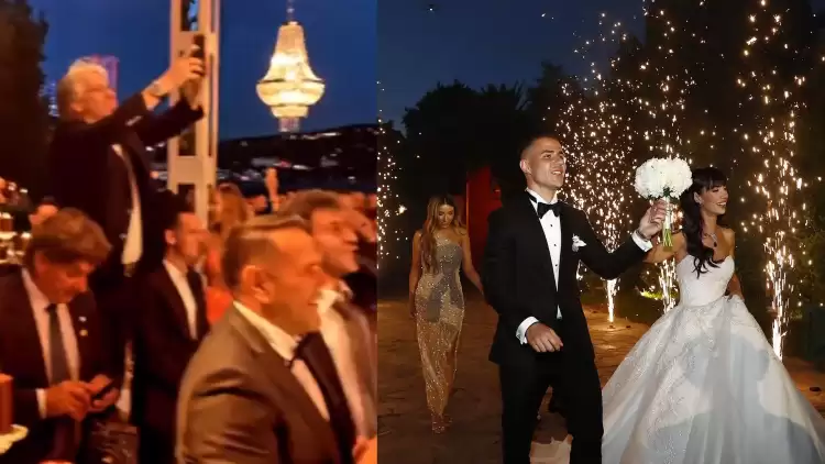 Fenerbahçeli Dimitris Pelkas evlendi Jorge Jesus fotoğrafını çekti