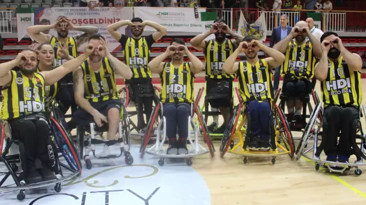 Fenerbahçe Tekerlekli Sandalye Basketbol Takımı finale yükseldi