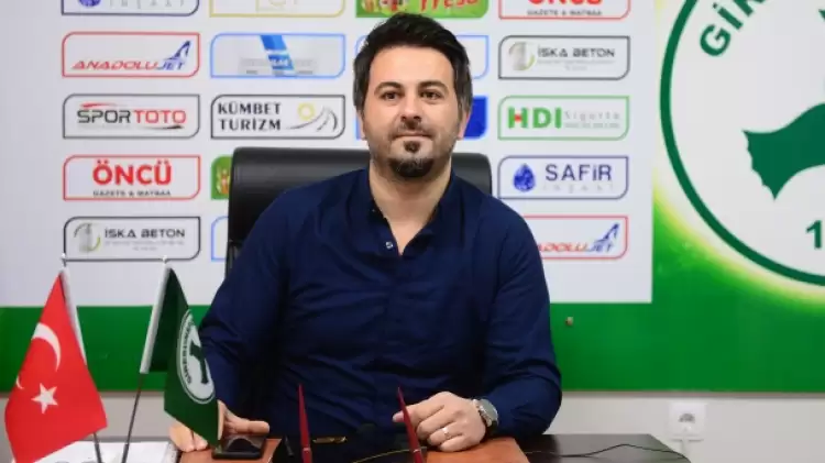 Giresunspor'da Ferhat Karademir'den Perez, Flavio ve Transfer Açıklaması