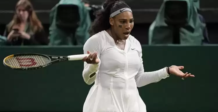 Serena Williams'tan Wimbledon'a erken veda