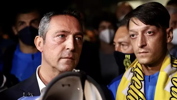 Fenerbahçe'de kadro dışı olan Mesut Özil, başkan Ali Koç'la görüştü