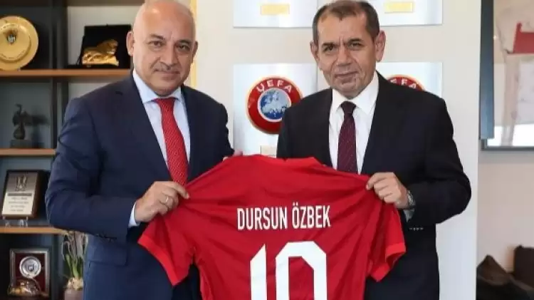 Galatasaray Başkanı Dursun Özbek'ten, Büyükekşi'ye Ziyaret