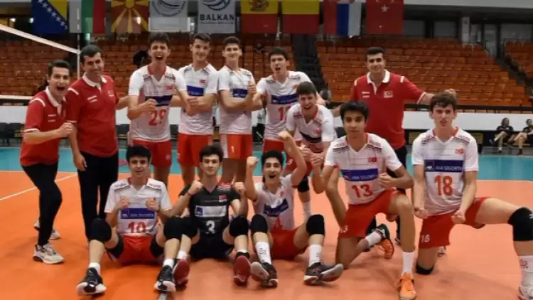 U18 Erkek Milli Takımı namağlup Balkan şampiyonu oldu