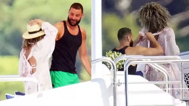 Karim Benzema, yeni sevgilisi Jordan Ozuna ile görüntülendi!