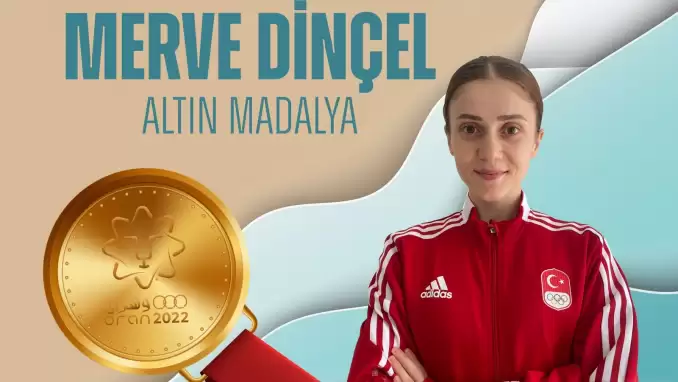 Merve Dinçel, Akdeniz Oyunları şampiyonu!
