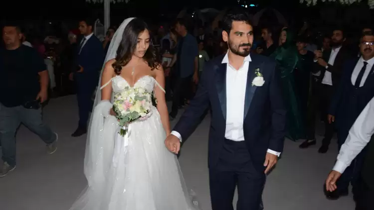 İlkay Gündoğan Sara Arfaoui ile Balıkesir'de düğün yaptı 