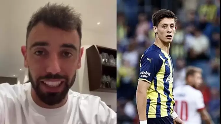 Manchester United'tan Bruno Fernandes, Arda Güler'e Videolu Mesaj Gönderdi