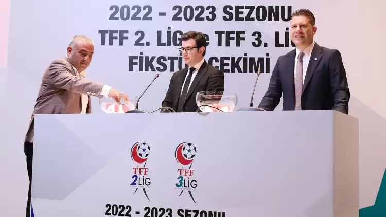 TFF 3. Lig'de 2022-2023 Sezonunun Fikstür Çekimi Gerçekleştirildi