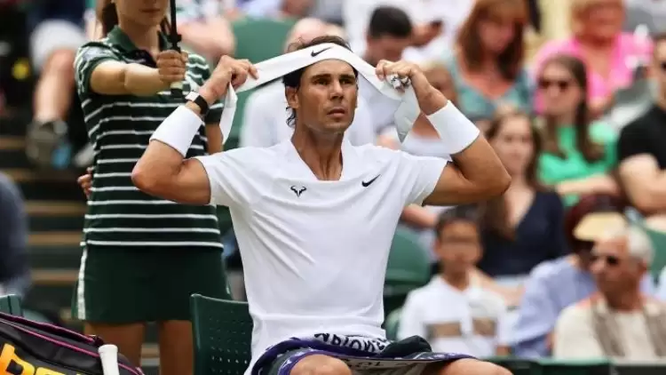 Rafael Nadal Wimbledon için direniyor