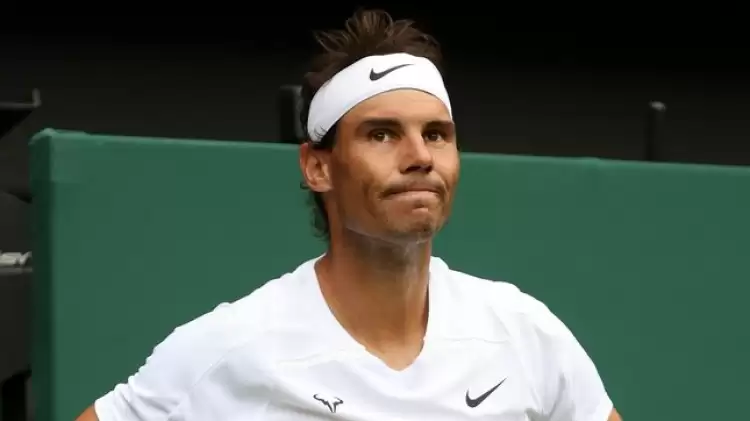 Rafael Nadal Wimbledon'dan çekildi