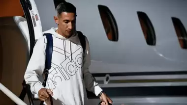 Angel Di Maria imza için Torino'ya geldi 