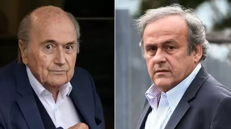 Sepp Blatter ile Michel Platini hakkında karar verildi
